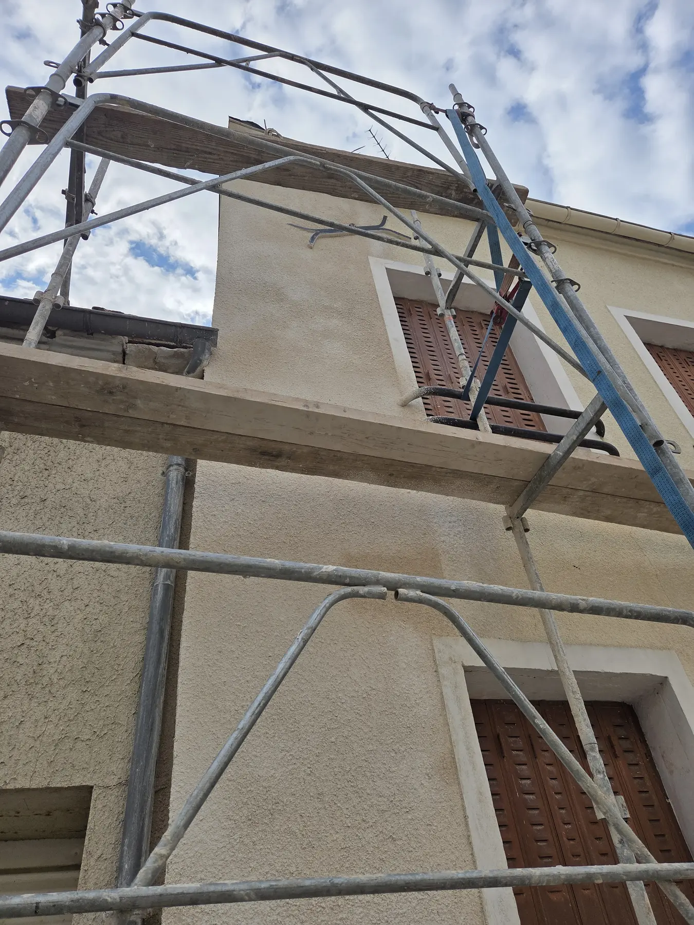 Ravalement de façade, réalisation DCP Constructions à Sens et dans l’Yonne