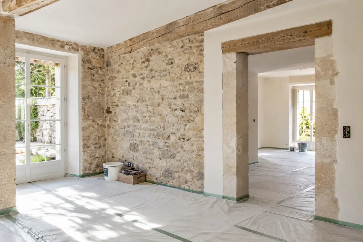 Illustration d’une rénovation immobilière