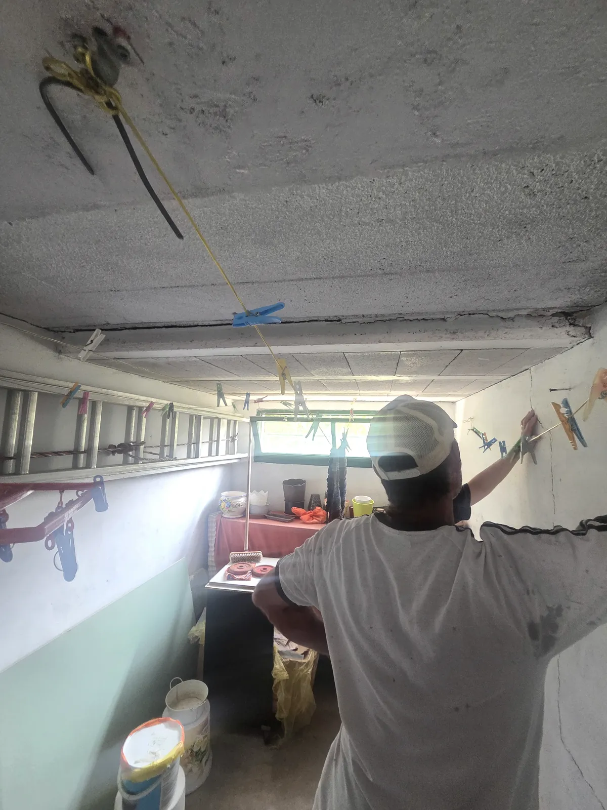 Travaux de reprise en cours